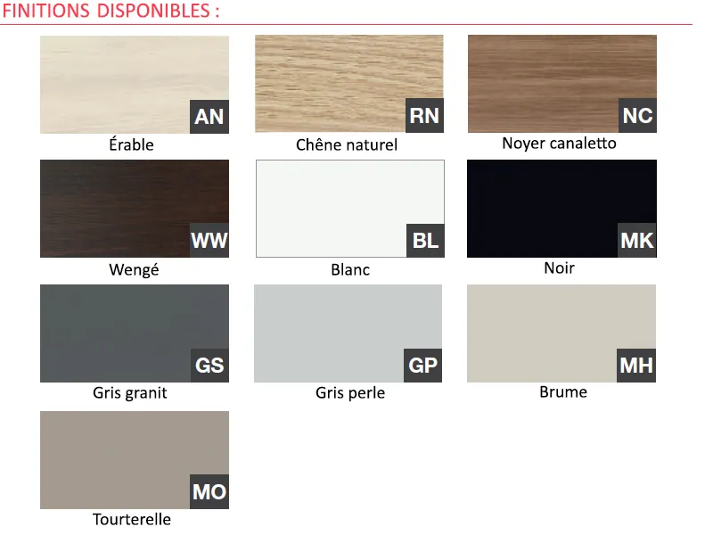 Armoire mi-haute Cadi L103 H123 - Denomics