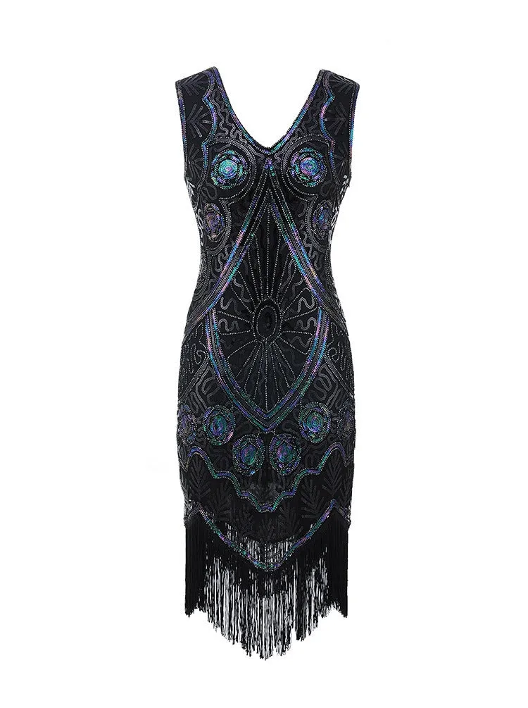 Robe Gatsby Courte  Noire